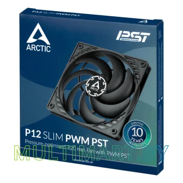 Вентилятор для корпуса Arctic P12 Slim PWM PST (ACFAN00187A) картинка 5